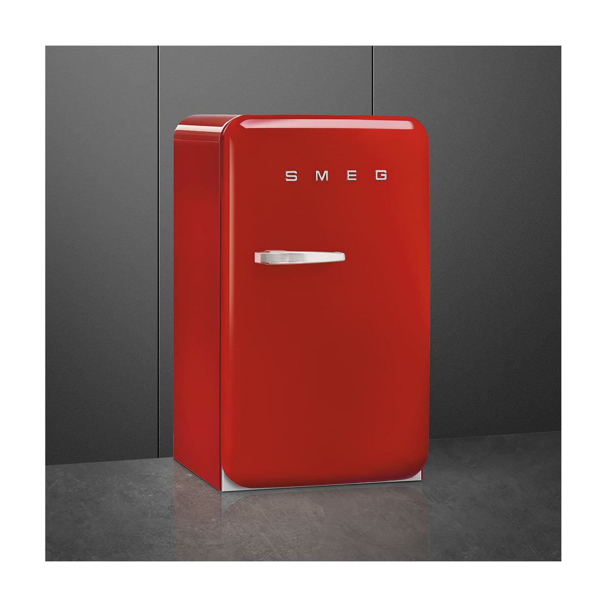 Frigorífico de una puerta Smeg FAB10RRD6, 122 l, rojo