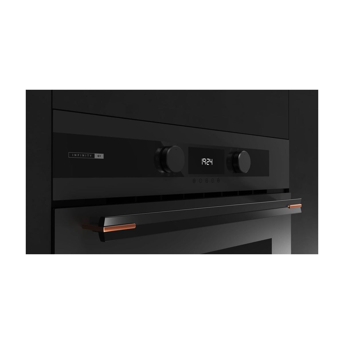Horno compacto con microondas Teka HLC 84-G1 C BM, 40 l, negro mate