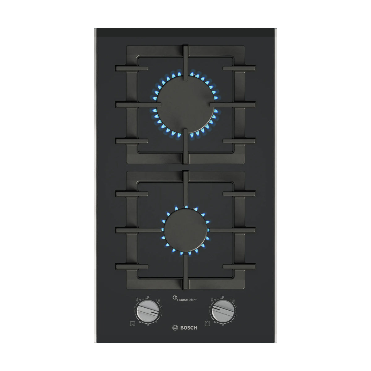Placa dominó de gas Bosch PRB3A6I40, 30 cm, 2 quemadores