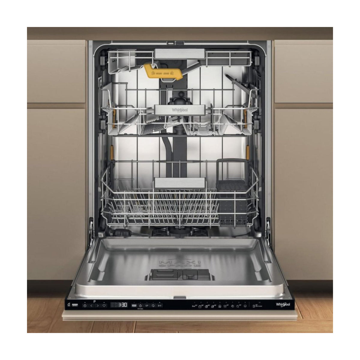 Lavavajillas integrable Whirlpool W8I HP42 LSC, 14 cubiertos, clase C