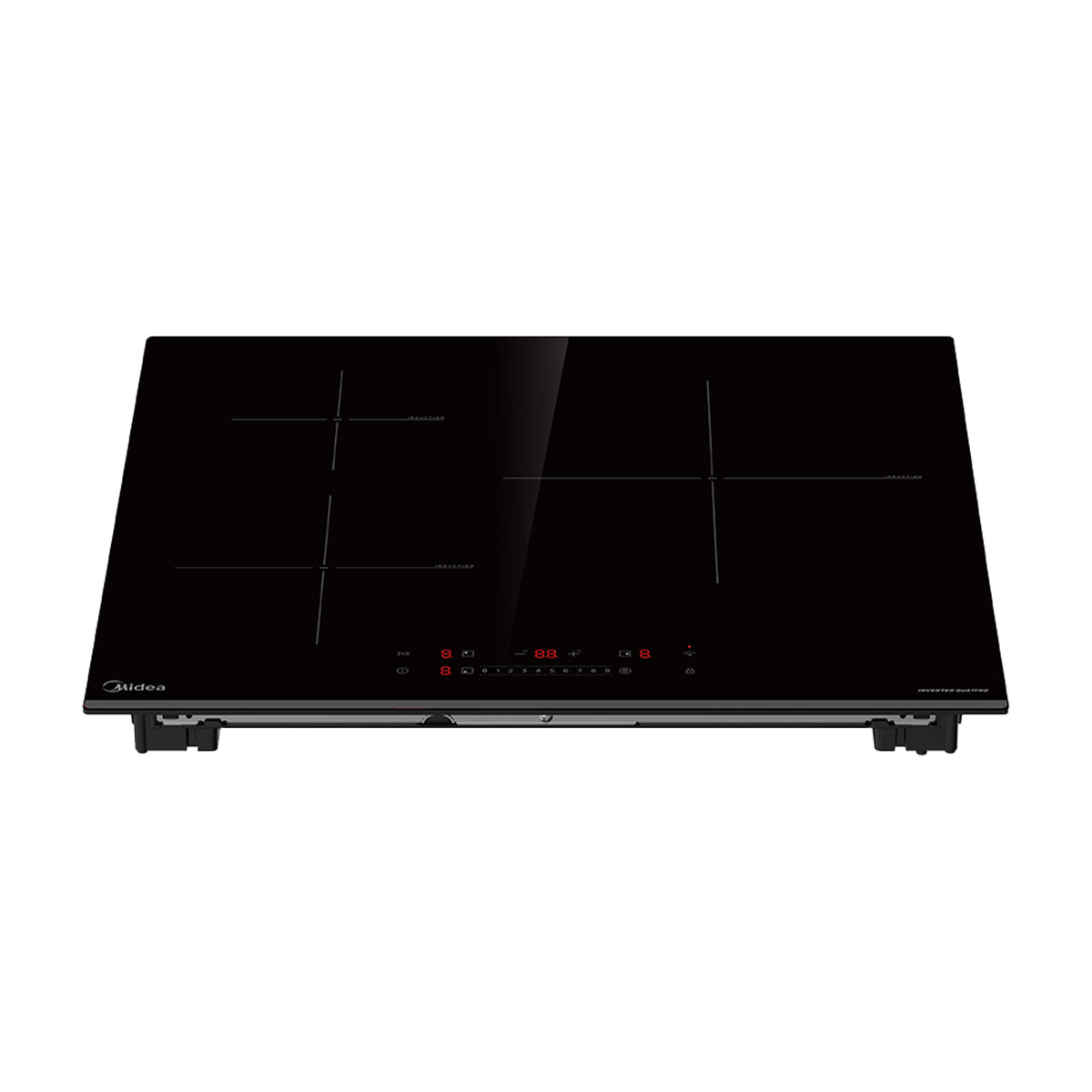 Placa de inducción Midea MIH743E325GK de 3 zonas y 7400 W
