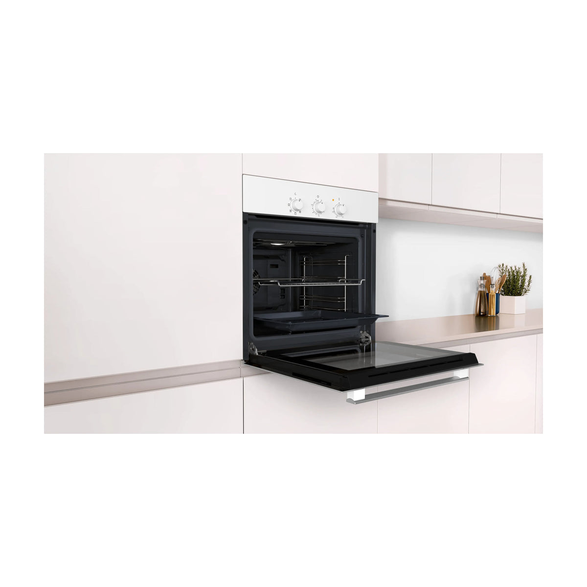 Horno multifunción Balay 3HB2010B0, 66 l, blanco
