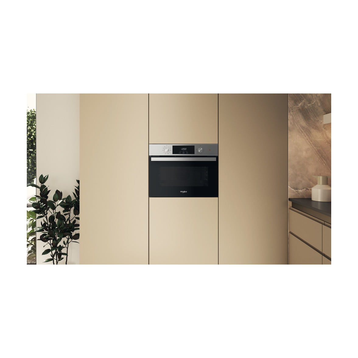Horno multifunción Whirlpool WCC28UXA, 48 l, inox