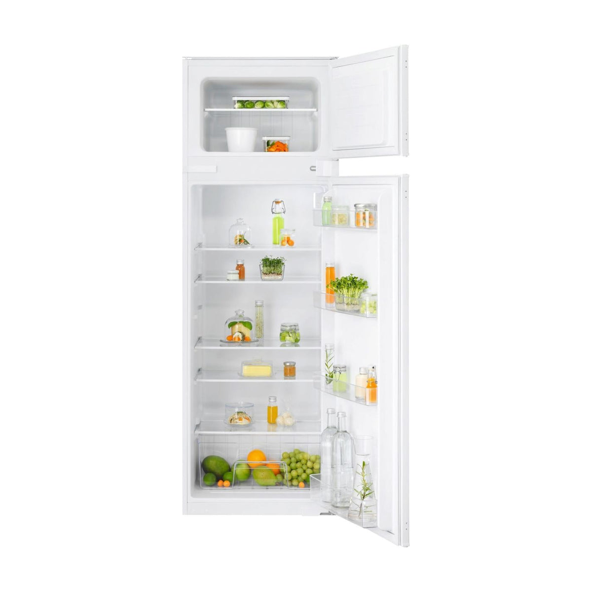 Frigorífico de dos puertas Electrolux ETS3LE16S integrable, 242 l, LowFrost