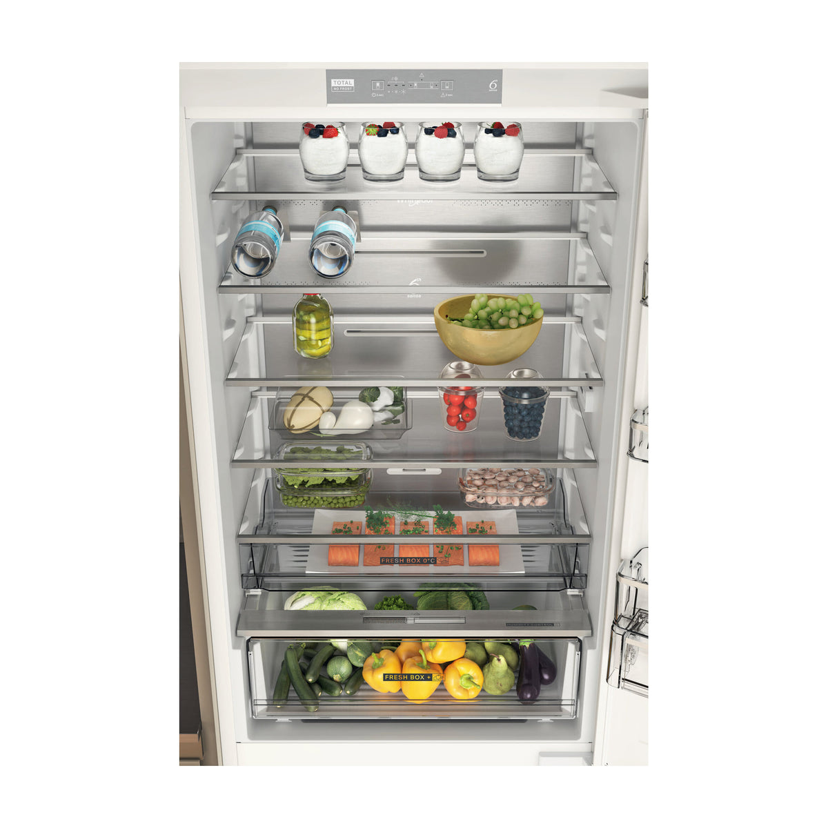Frigorífico combi integrable Whirlpool WH SP70 T121, 394 l, Total No Frost