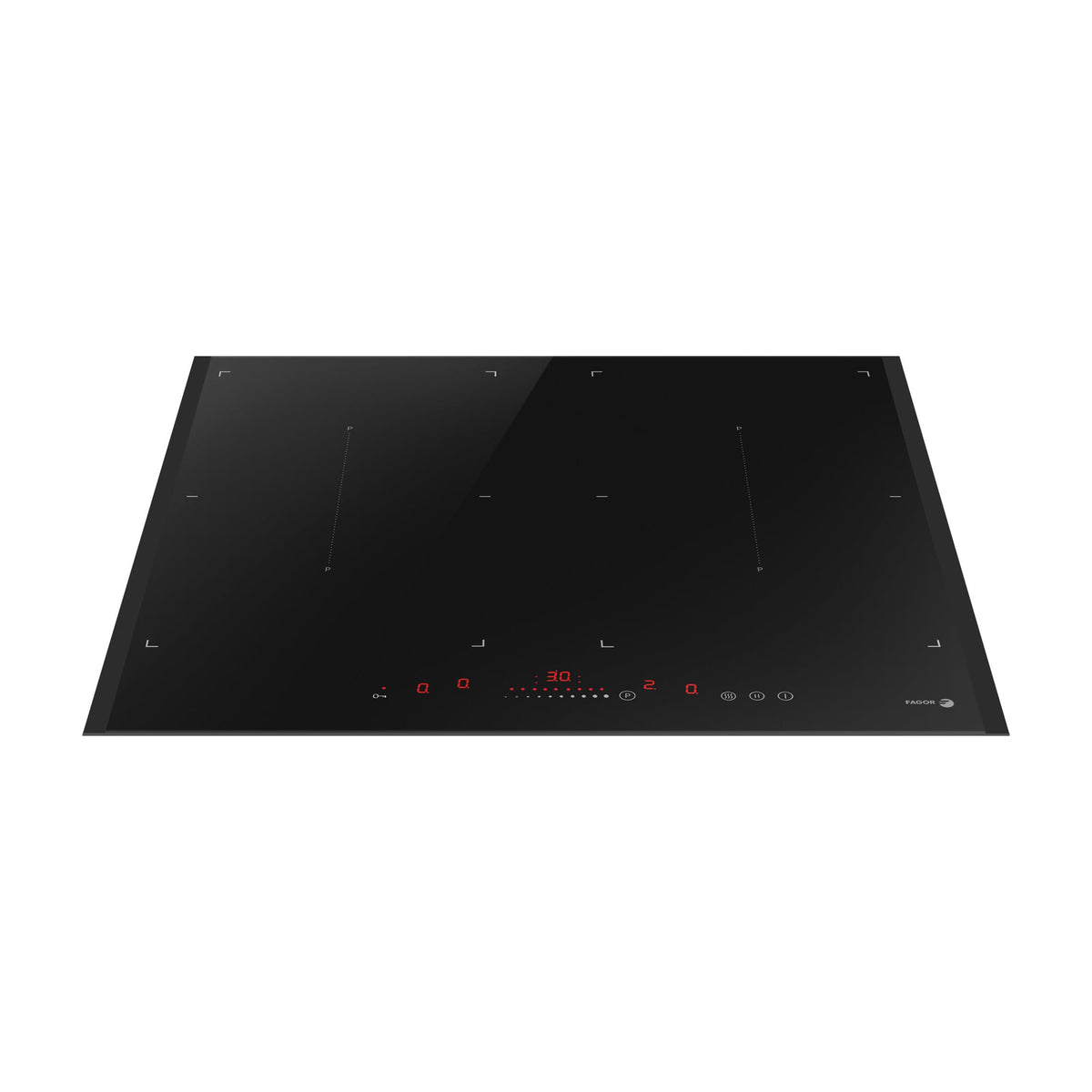 Placa de inducción Fagor Master 3IF-ZONE40BL con 4 zonas y FlexiSpace