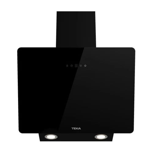 Campana decorativa vertical Teka DVB 64140 TOS BK, 60 cm, LED