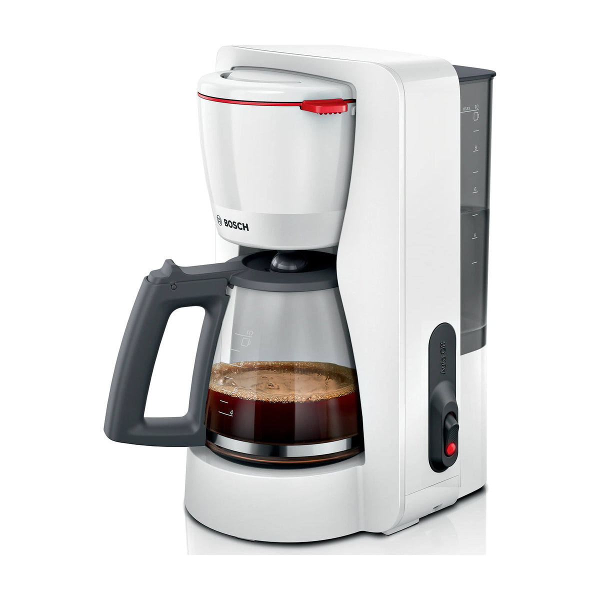 Cafetera de goteo Bosch TKA2M111 MyMoment, 10/15 tazas, blanca