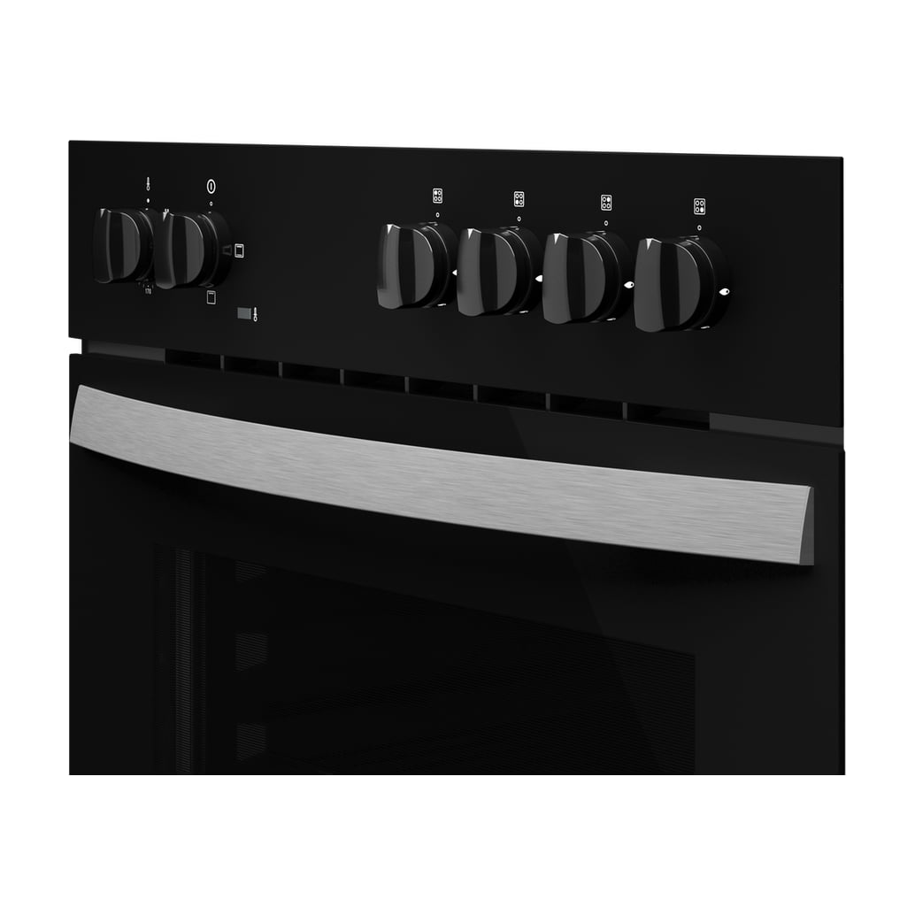 Horno Teka HBE 490 ME BK polivalente, 72 l, negro