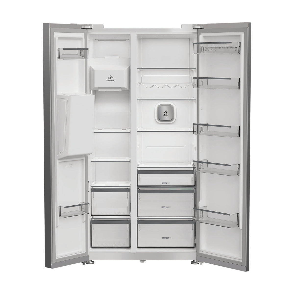 Frigorífico americano Whirlpool WHG26574WX5E, 578 l, Dual No Frost
