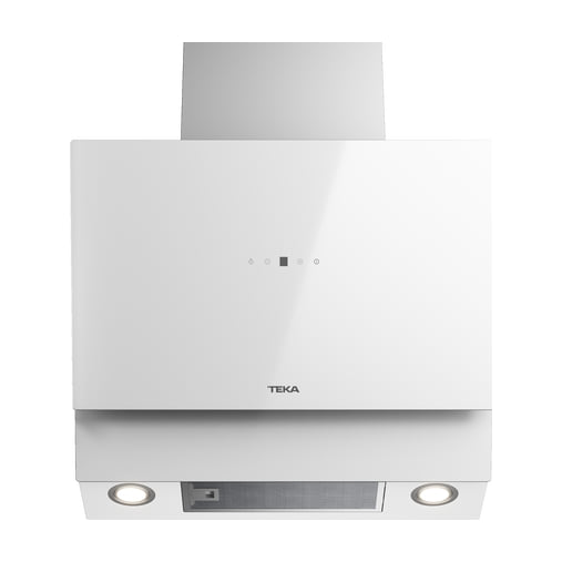 Campana decorativa vertical Teka DVM 67370 TOS WH de 60 cm, cristal blanco