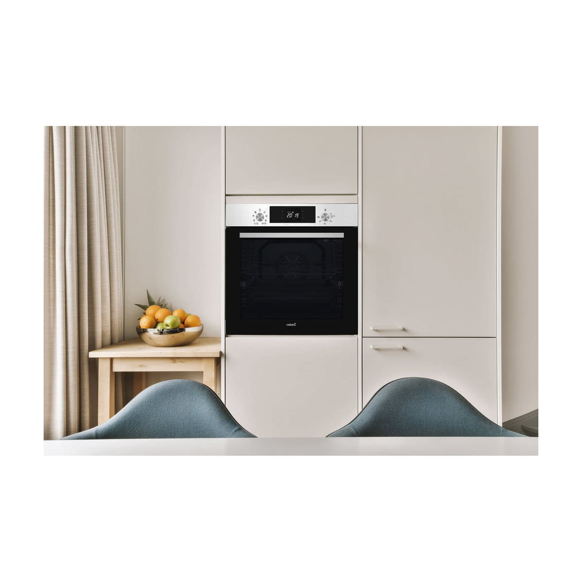 Horno multifunción Cata MDS 8008 X de 80 litros y 8 funciones