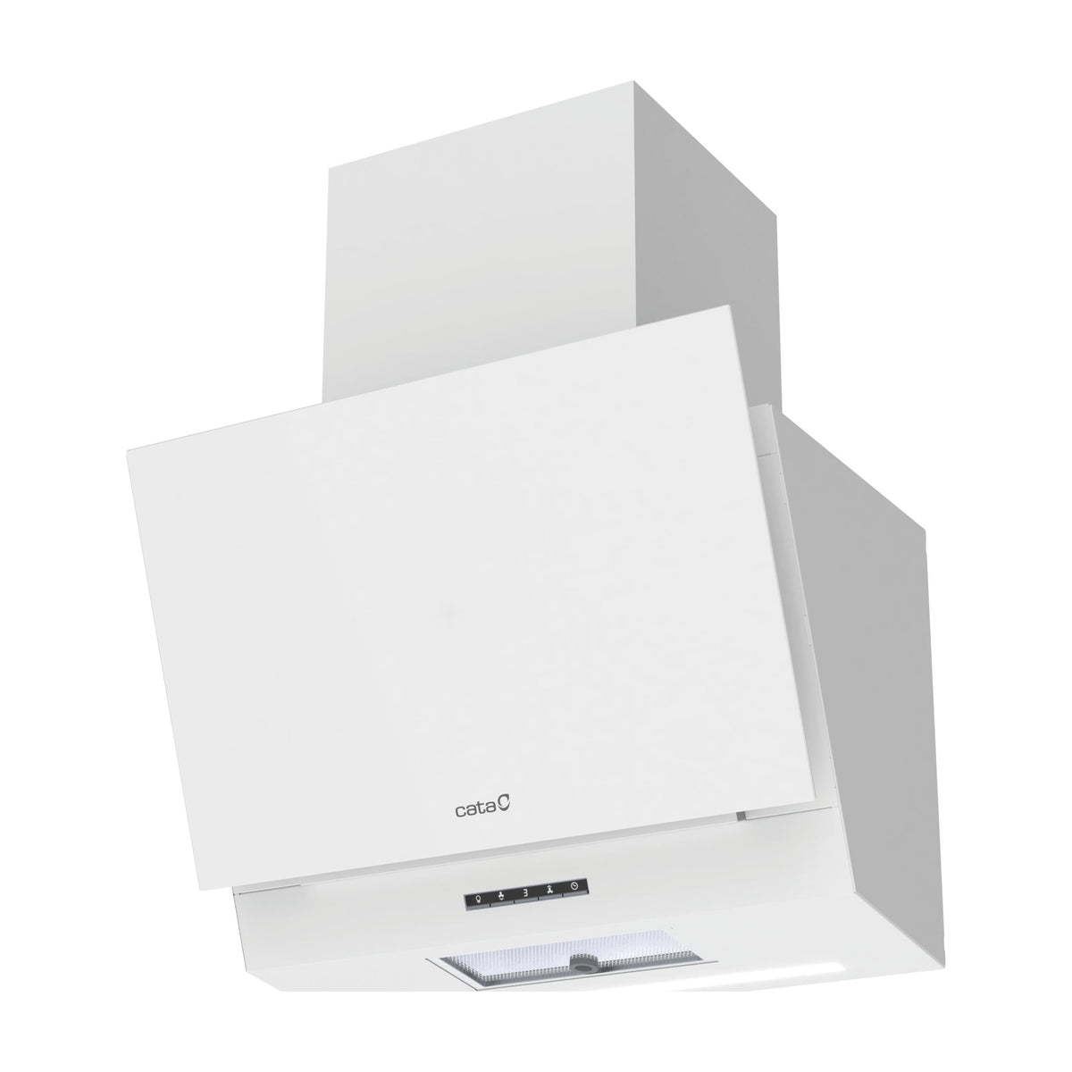 Campana decorativa Cata Thalassa 600 GWH, cristal blanco, 60 cm