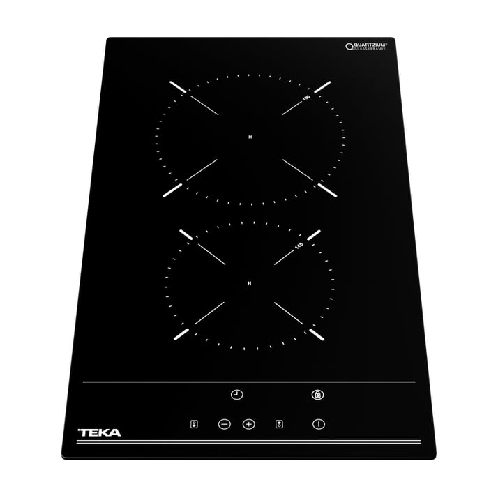 Placa vitrocerámica Teka TBC 32010 TTC de 30 cm con 2 zonas y control táctil
