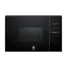 Microondas integrable Balay 3CG5175N2 de 25 l con grill, cristal negro