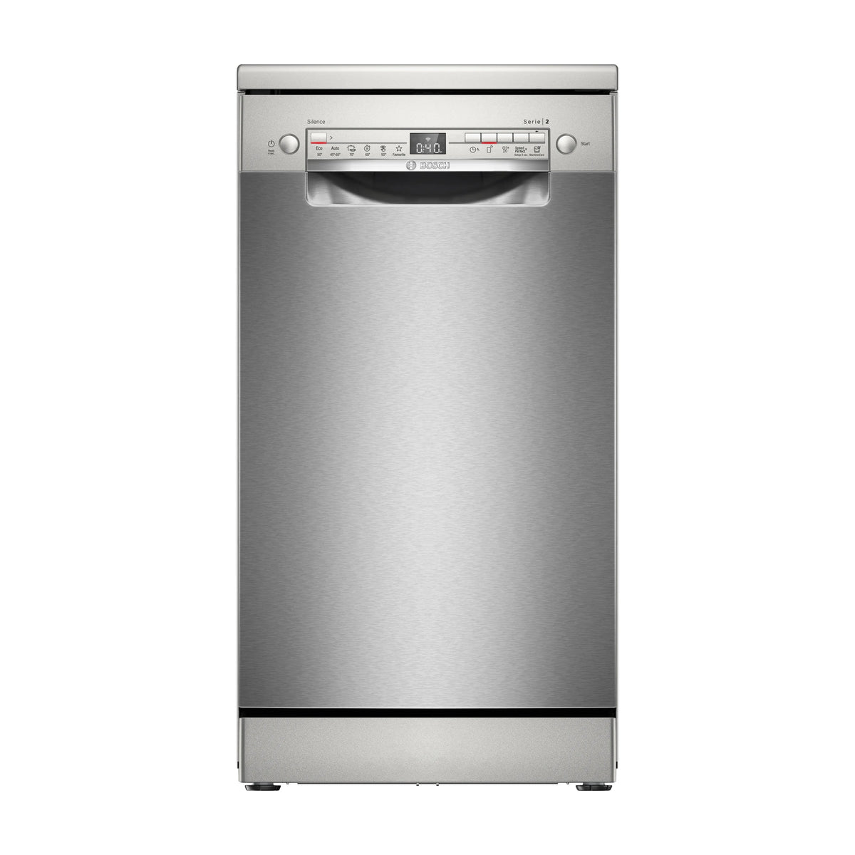 Lavavajillas Bosch SPS2HKI55E de 45 cm, acero antihuellas