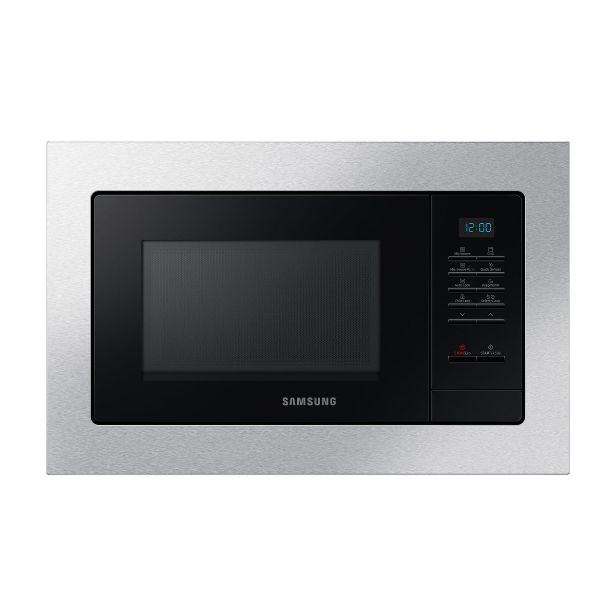Microondas integrable Samsung MG23A7013CT/EC, 23 l, 800 W con grill