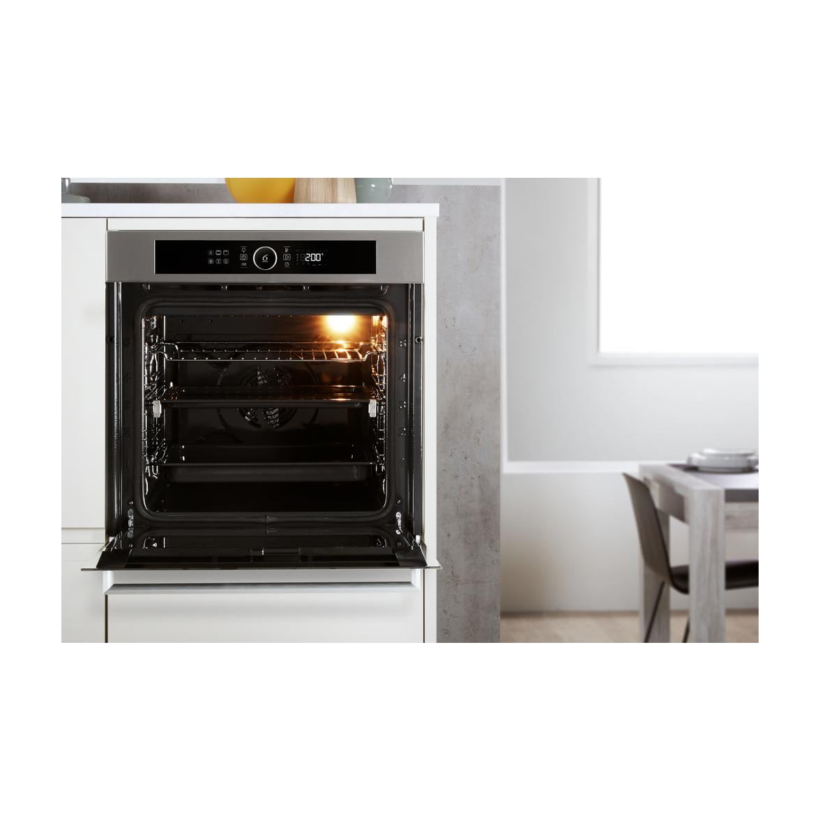 Horno Whirlpool OAKZ9 7961 SP IX multifunción pirolítico de 73 l