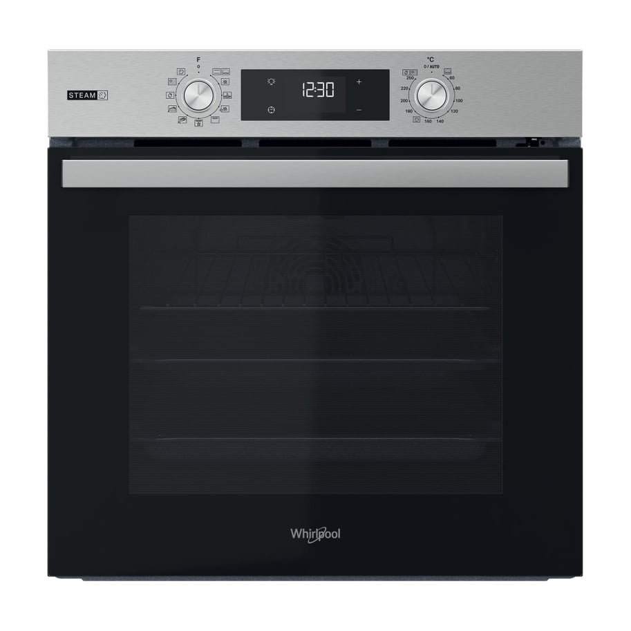 Horno multifunción Whirlpool OMSR58RU1SX de 71 l con limpieza pirolítica
