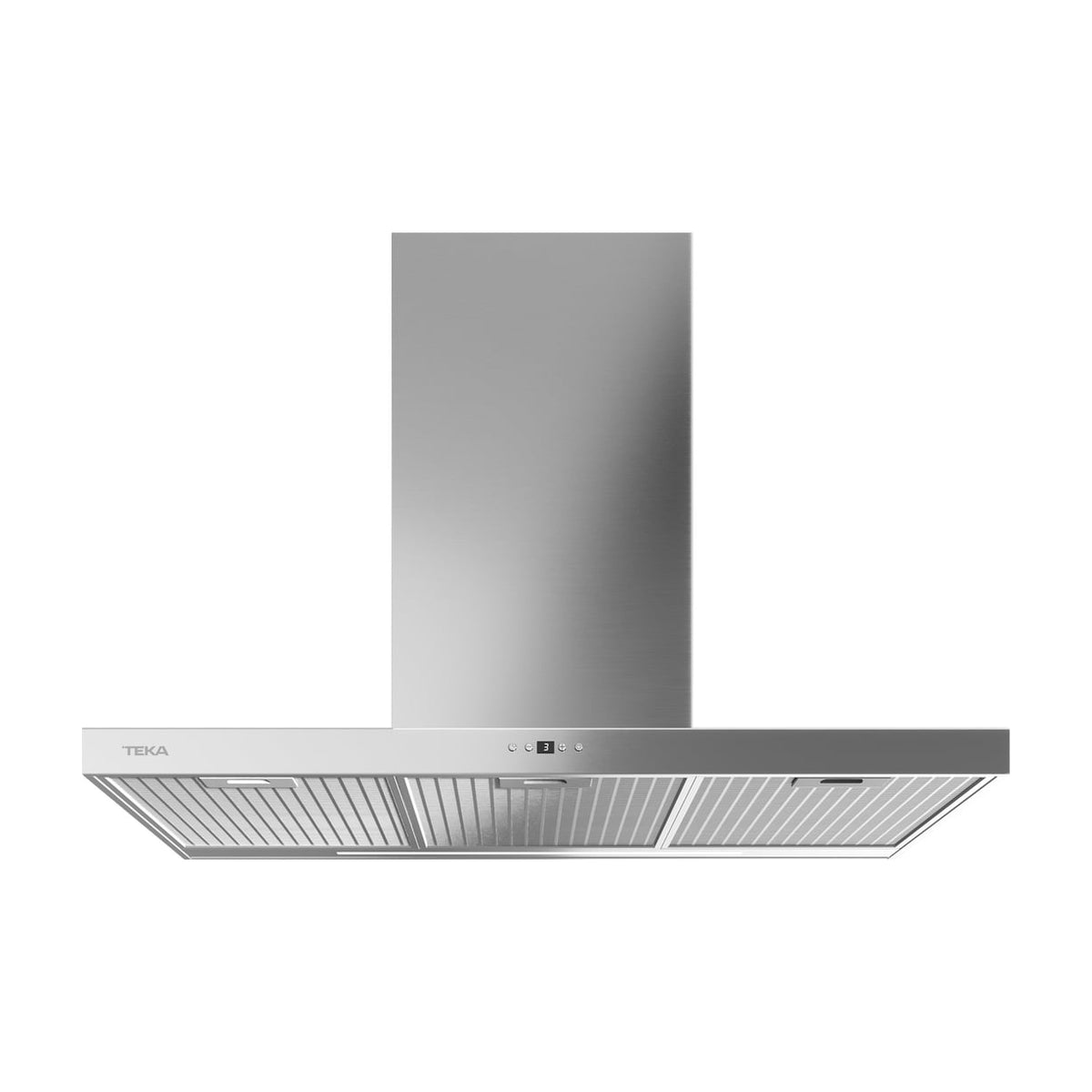 Campana decorativa Teka DSH 986 de 90 cm, extracción intensiva de 735 m³/h