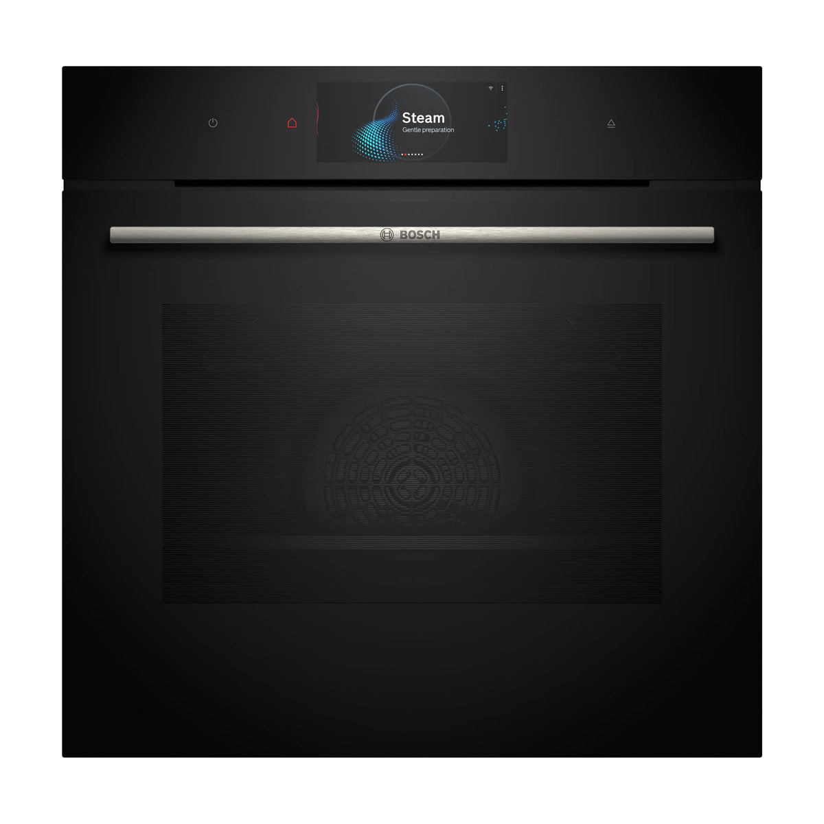 Horno integrable Bosch HRG7784B1 con vapor añadido y limpieza pirolítica