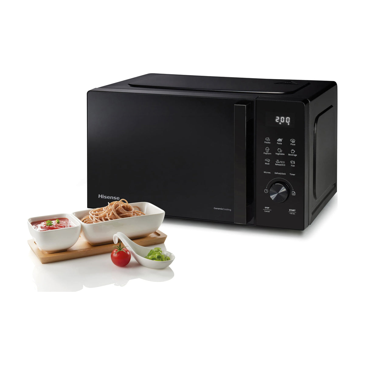 Microondas Hisense H23MOBSD1H de 23 l y 800 W