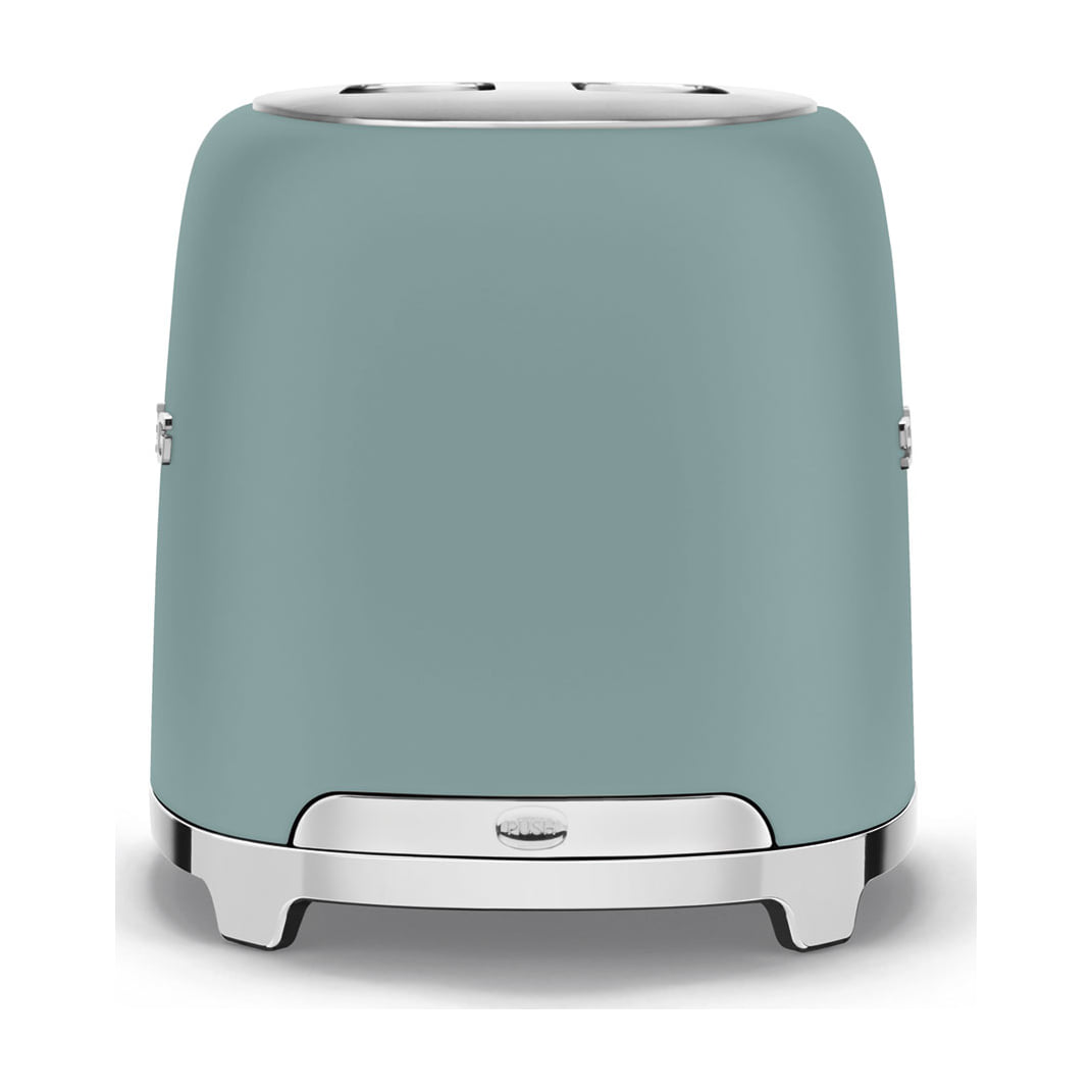 Tostadora Smeg TSF01EGMEU de 2 ranuras, verde esmeralda mate