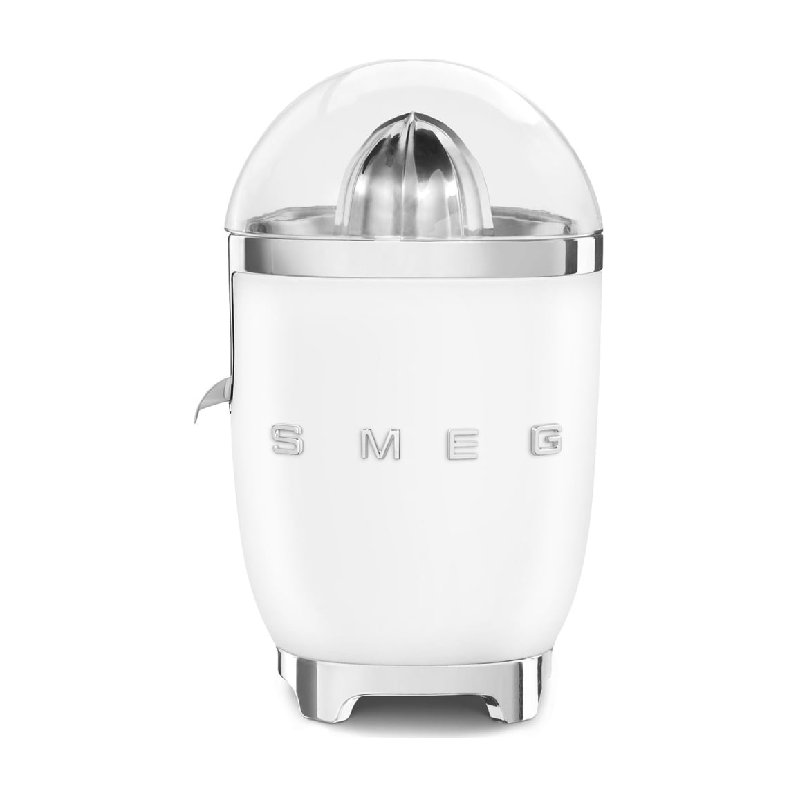Exprimidor Smeg CJF01WHMEU de 70 W, blanco mate