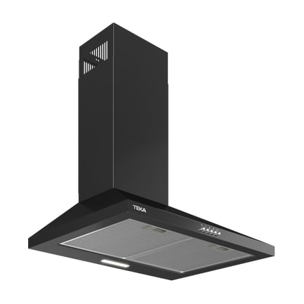 Campana decorativa Teka DBB 64140 KOS BK negra, 60 cm y 3 velocidades