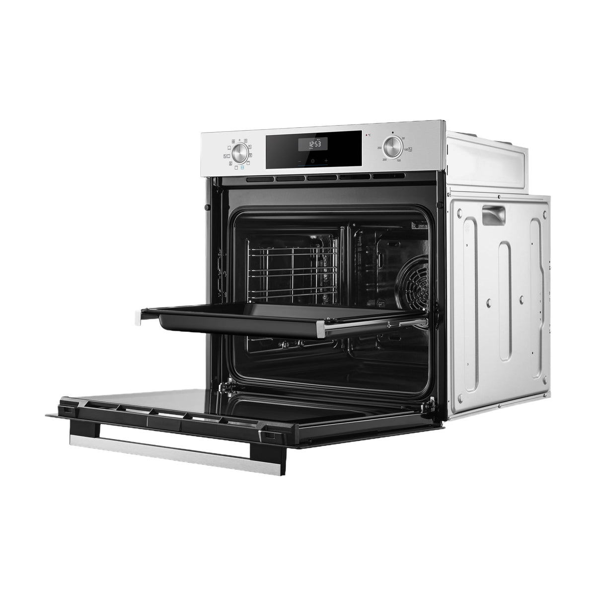 Horno multifunción Midea MBOG2-D2M90(SS), 70 litros y limpieza hidrolítica