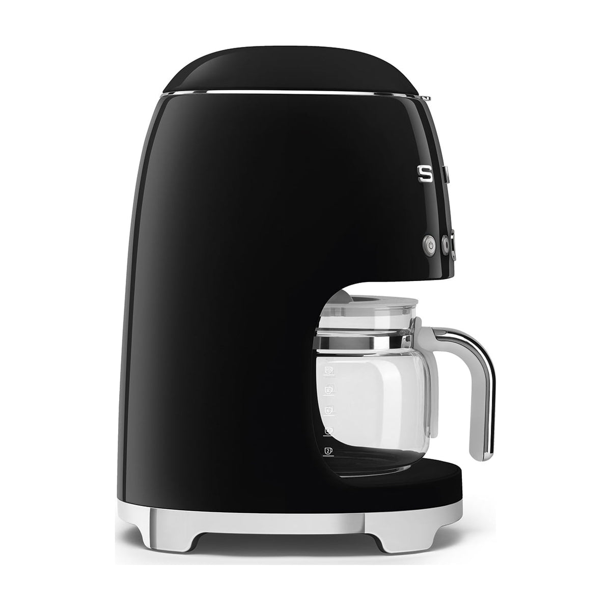Cafetera de goteo Smeg DCF02BLEU, 10 tazas, negro