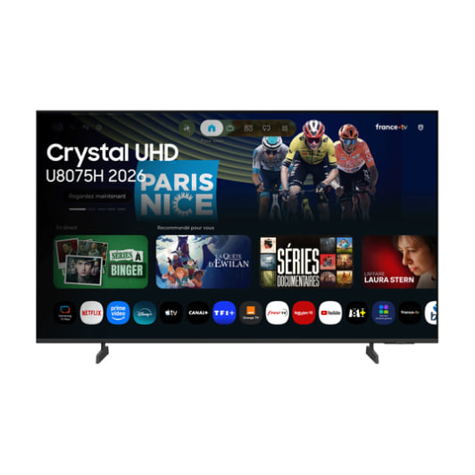Televisor Samsung TU75U8075HUXXC de 75 pulgadas, 4K UHD y Smart TV