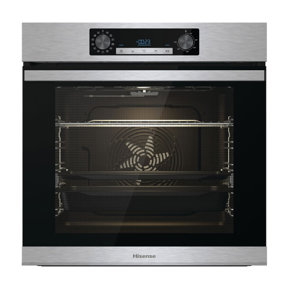 Horno multifunción Hisense BSA65226AX, 77 l, vapor añadido
