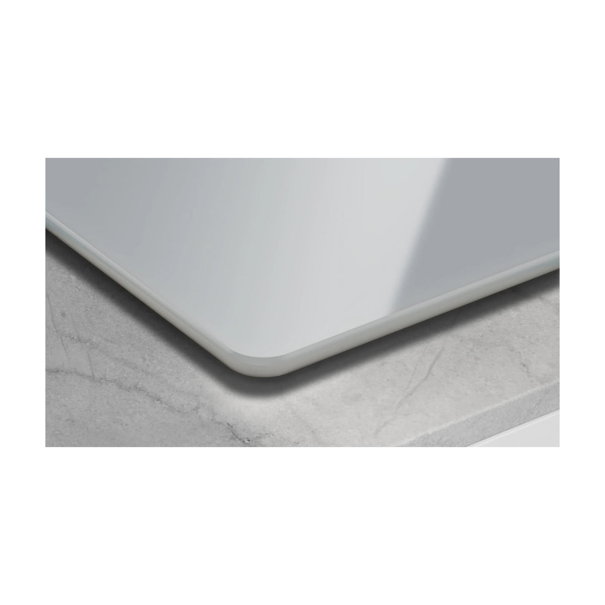 Placa de inducción Balay 3EB965WR de 60 cm, 3 zonas y cristal blanco hielo