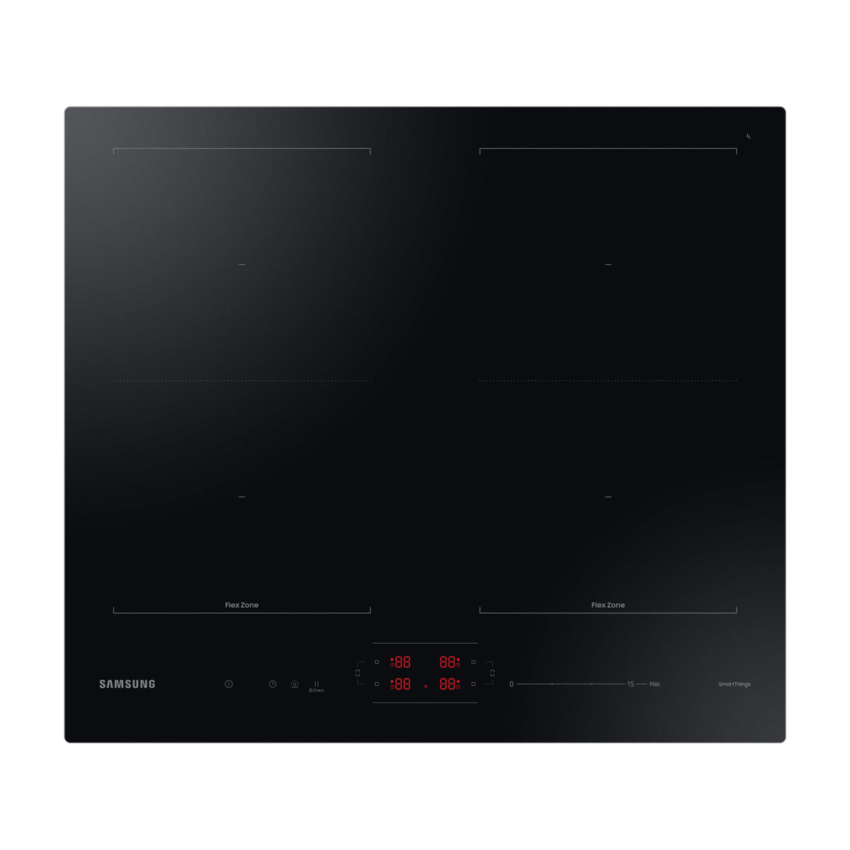 Placa de inducción Samsung NZ64B5066FK/U1 con Dual Flex y Wi-Fi