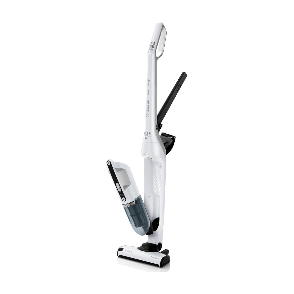 Aspirador escoba Bosch Flexxo BBH32551, 2 en 1 y batería de 25,2 V
