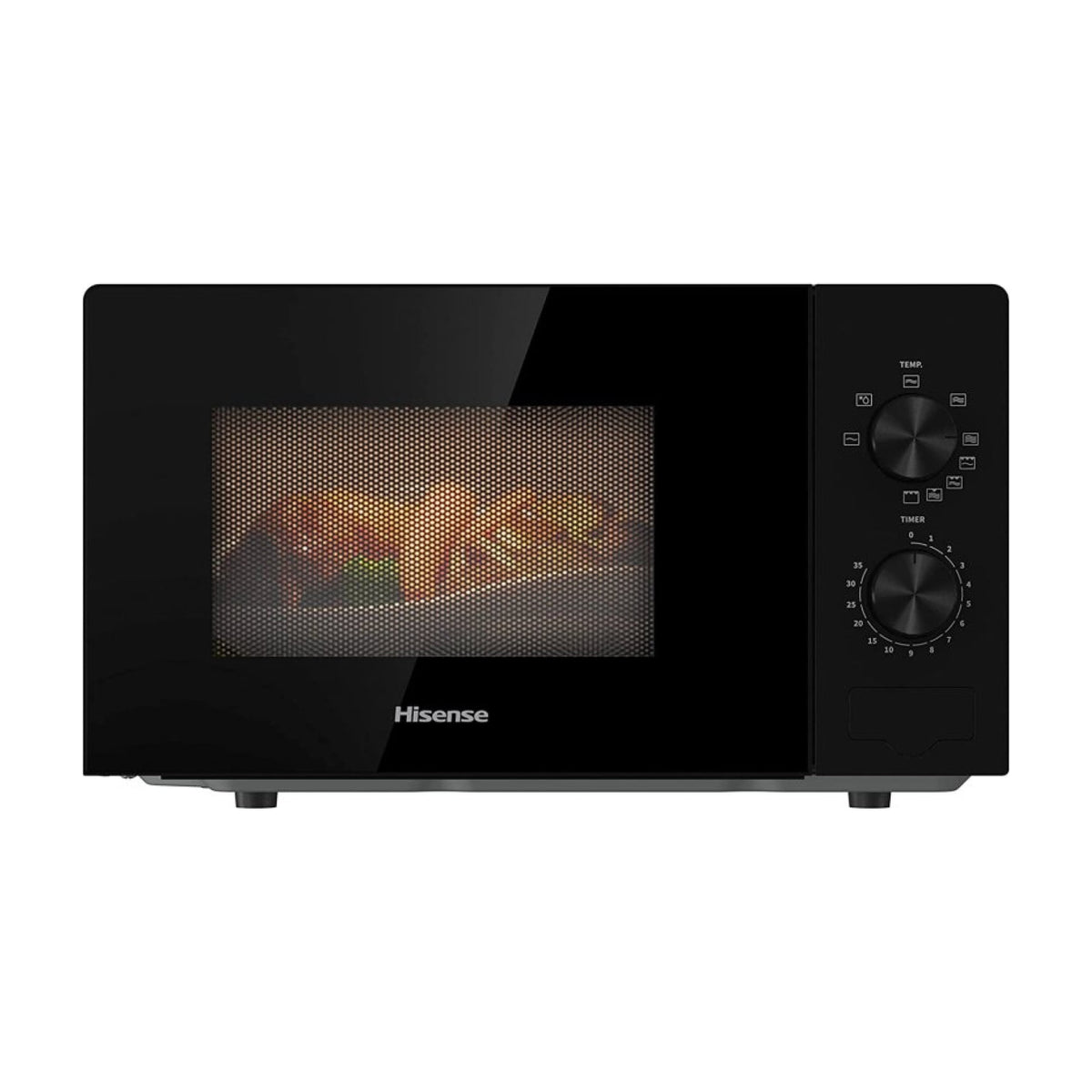Microondas Hisense H20MOBP1 de 20 l y 700 W, negro