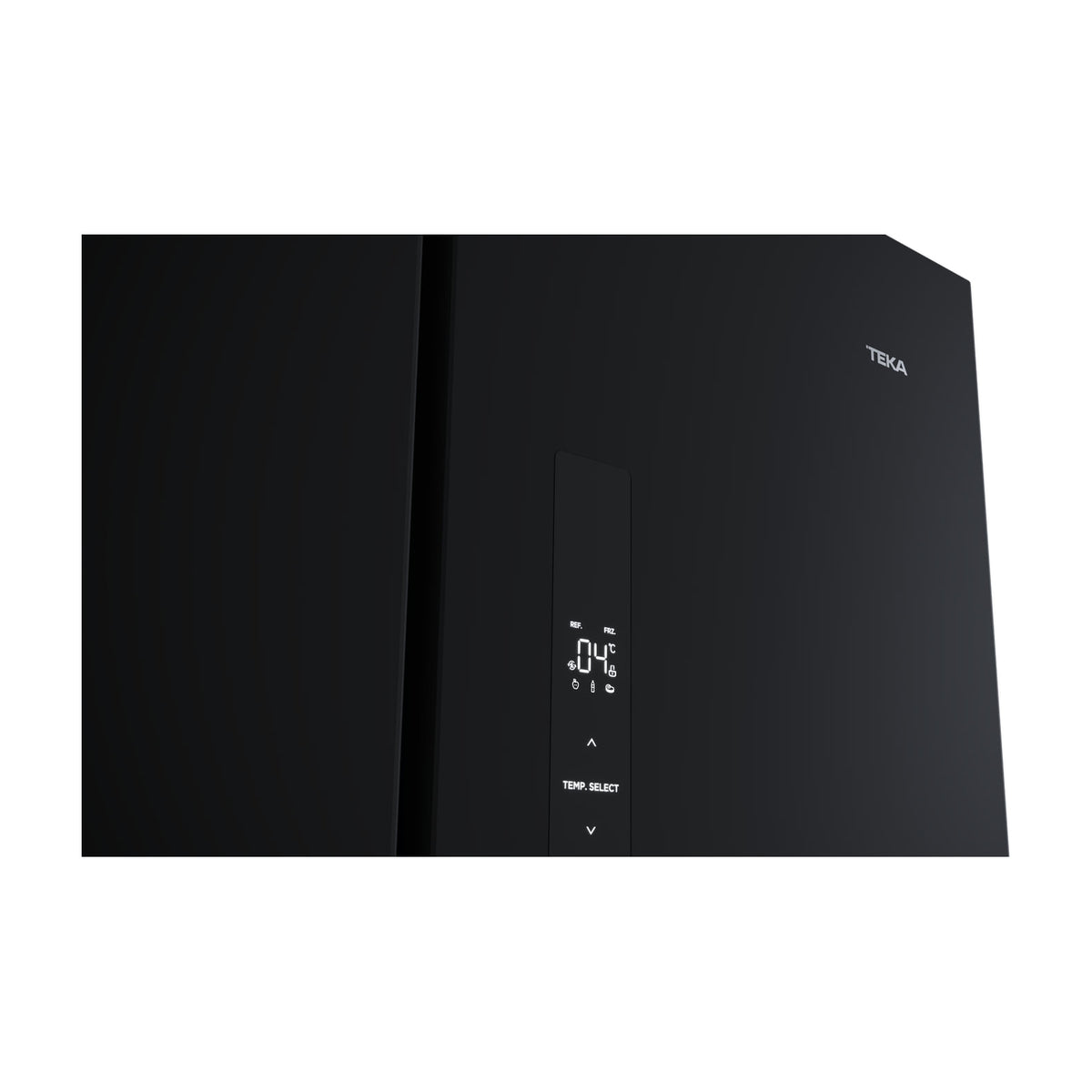 Frigorífico americano Teka RFD 77825 GBK EU, 516 l, cristal negro