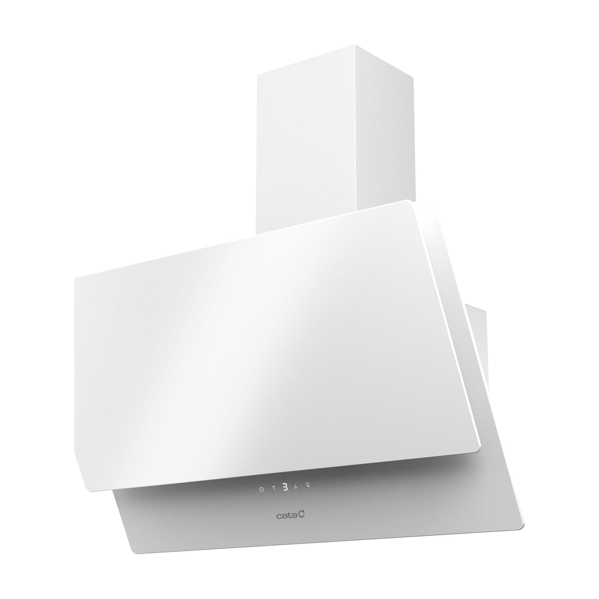 Campana decorativa CATA Juno+ 7000 GWH de 70 cm, cristal blanco