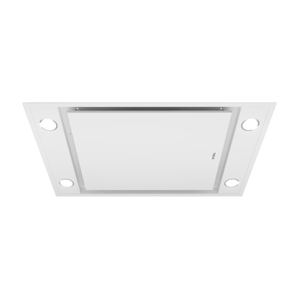 Campana de techo Teka DHT 96340 WH blanca, 90 cm y aspiración perimetral