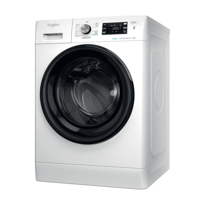 Lavadora Whirlpool FFB 8489 BV SPT de 8 kg y 1400 rpm