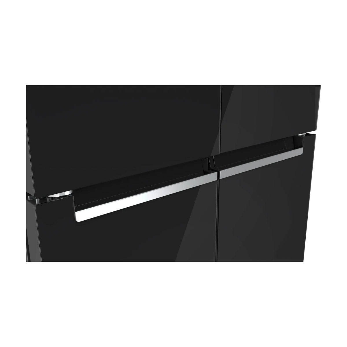 Frigorífico americano Bosch KMC85LBEA de 547 l, Total No Frost y cristal negro