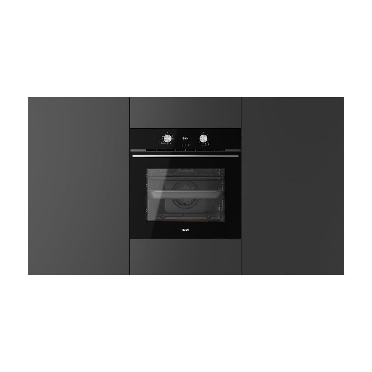 Horno multifunción Teka HLB 8408 BK con EasySteam y HydroClean PRO