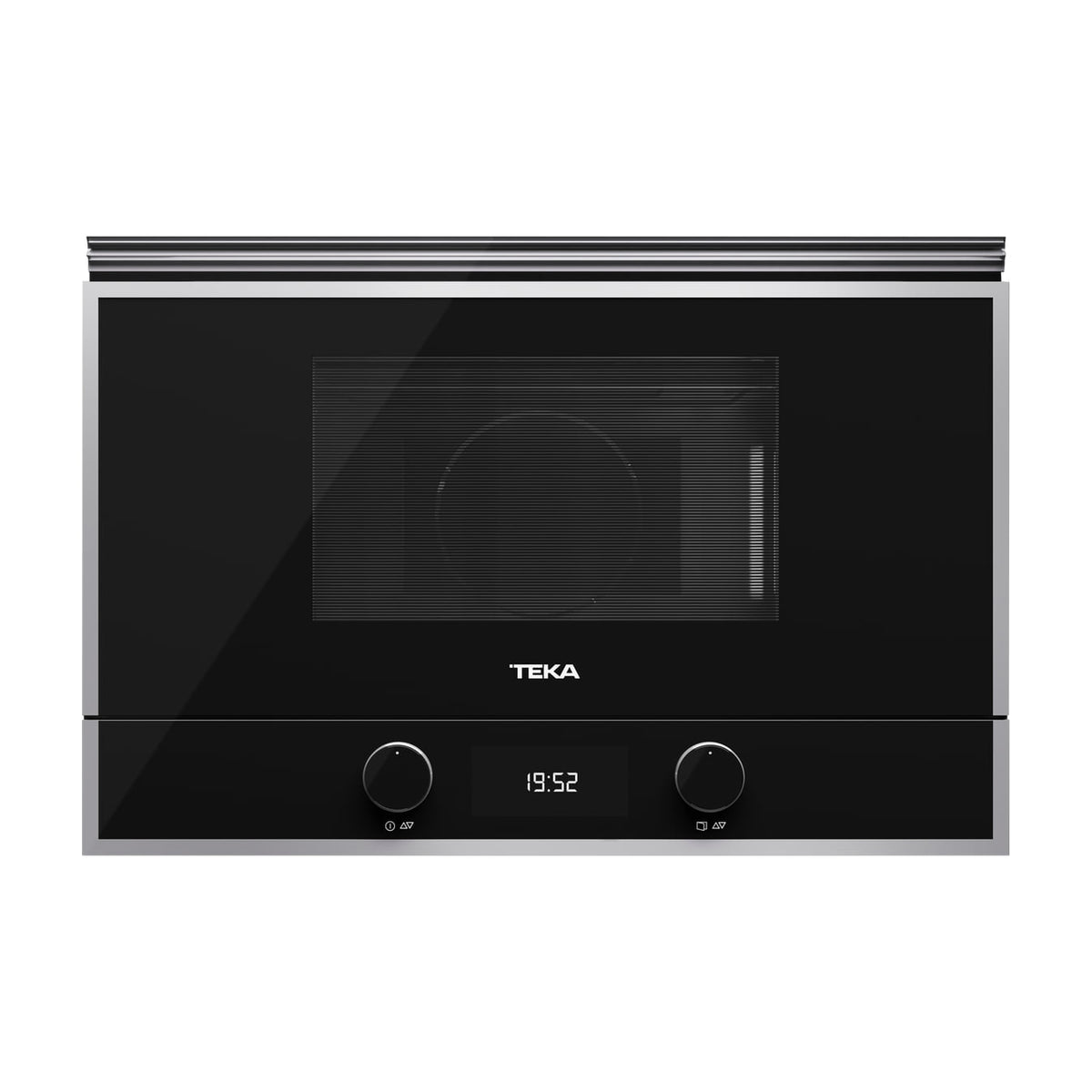 Microondas integrable Teka ML 822 BIS L BK-SS de 22 l con grill y base cerámica