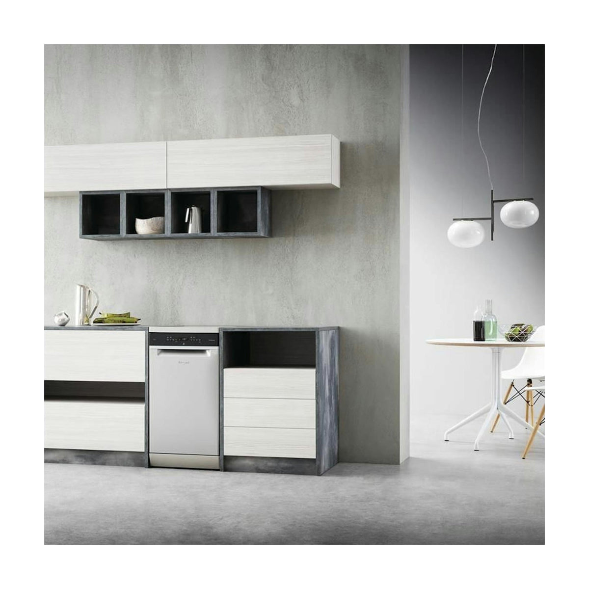 Lavavajillas Whirlpool WSFO 3O23 PF X de 45 cm y 10 cubiertos, inox