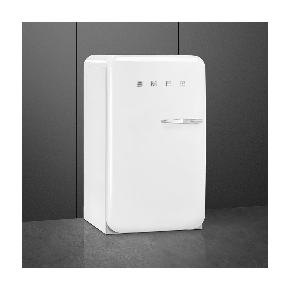 Frigorífico de una puerta Smeg FAB10LWH6 blanco, 122 l, clase D