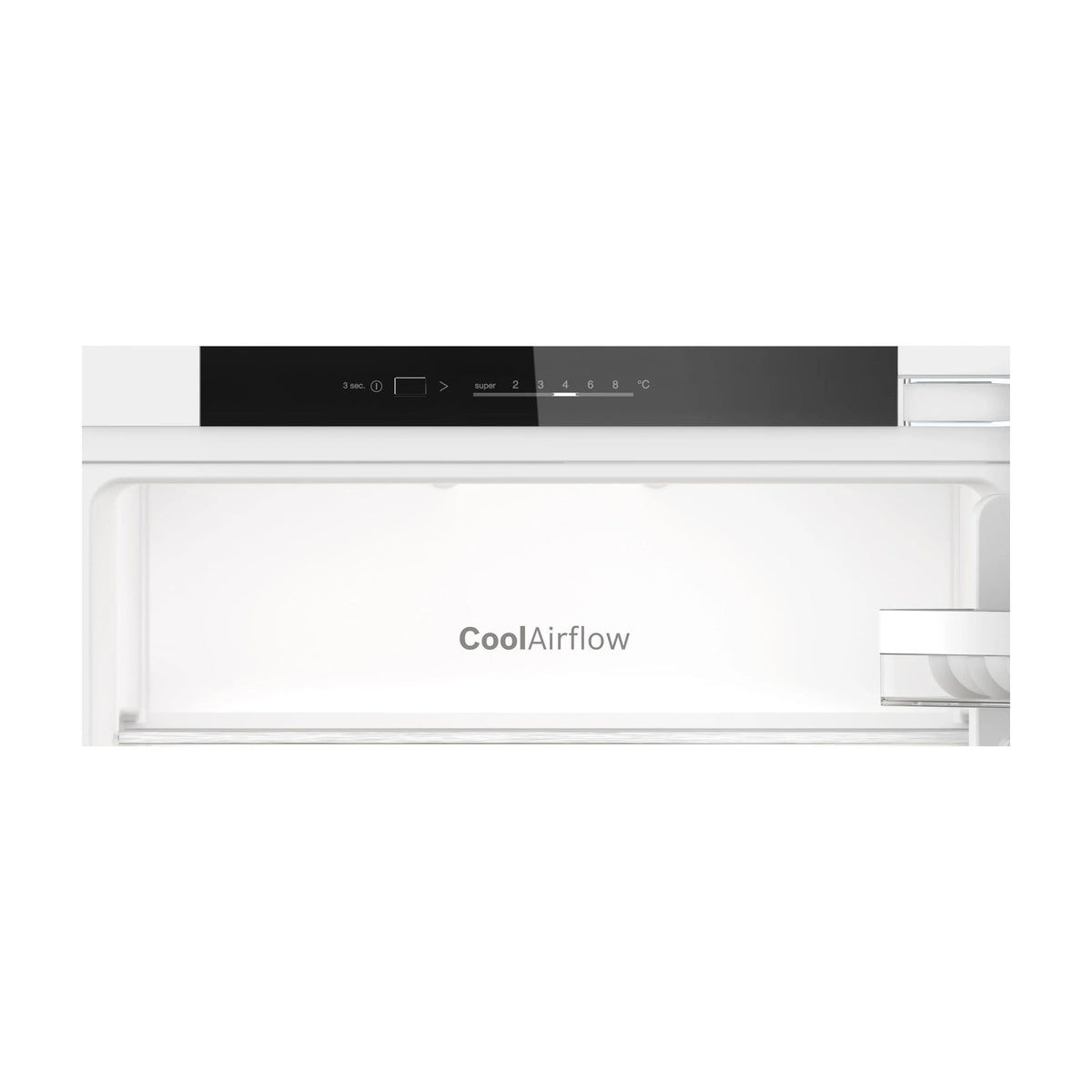 Frigorífico integrable de una puerta Bosch KIR41VFE0, 204 l, puerta fija