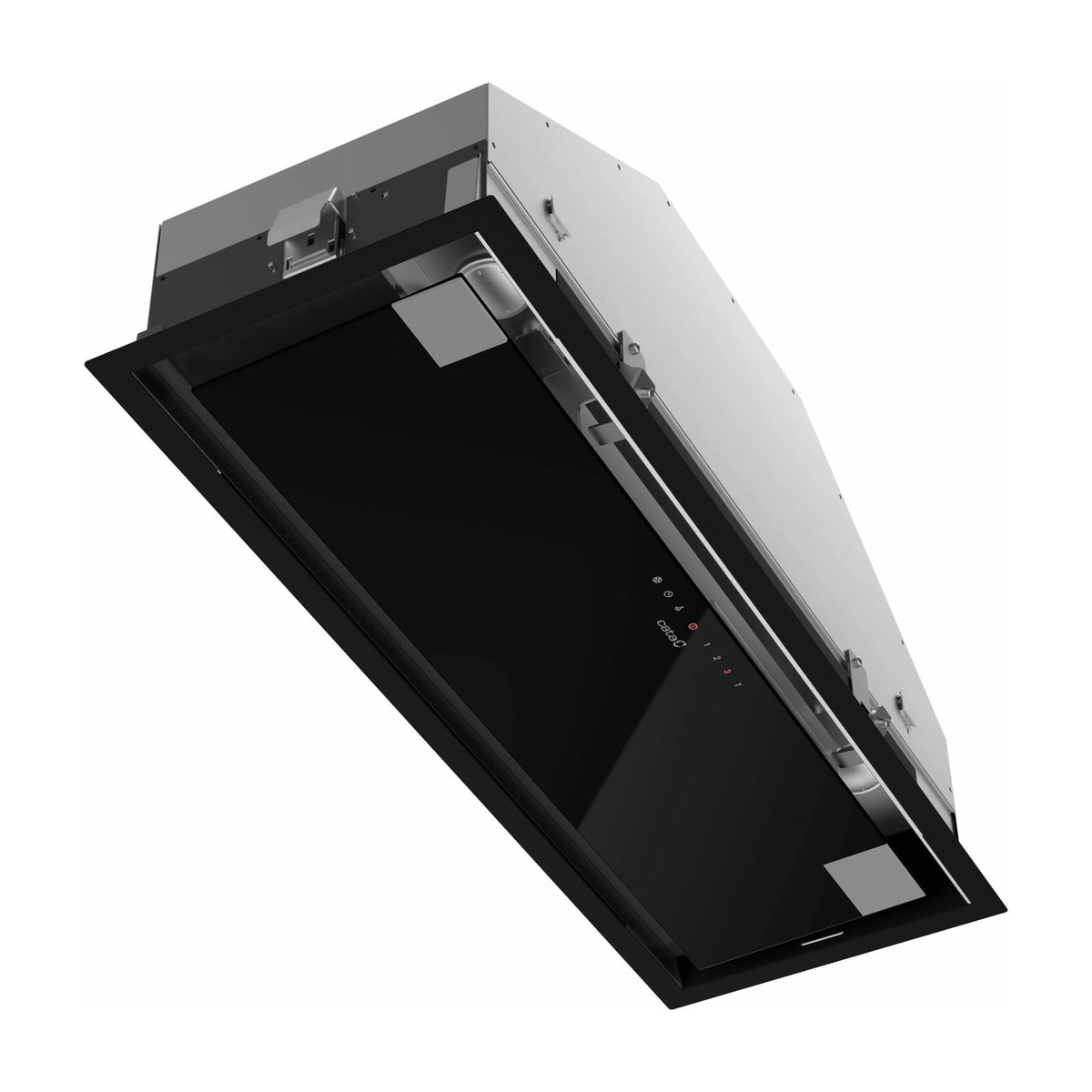 Grupo filtrante Cata GC DUAL 75 BK, cristal negro y extracción turbo de 820 m³/h