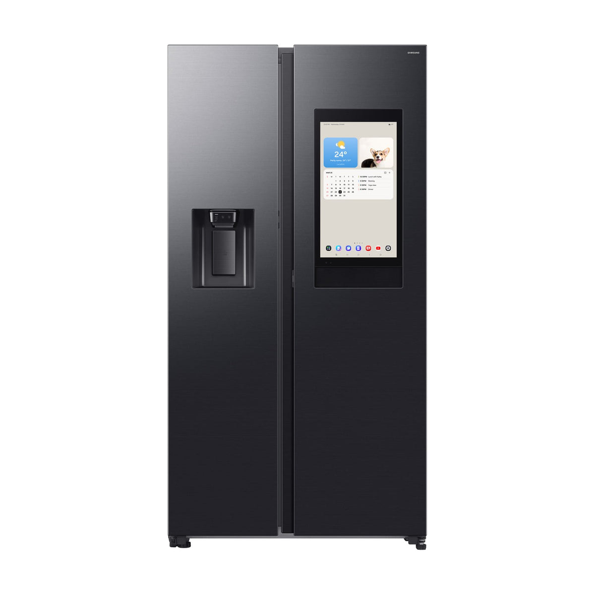 Frigorífico americano Samsung RS90F66BEFEF de 614 l con Family Hub