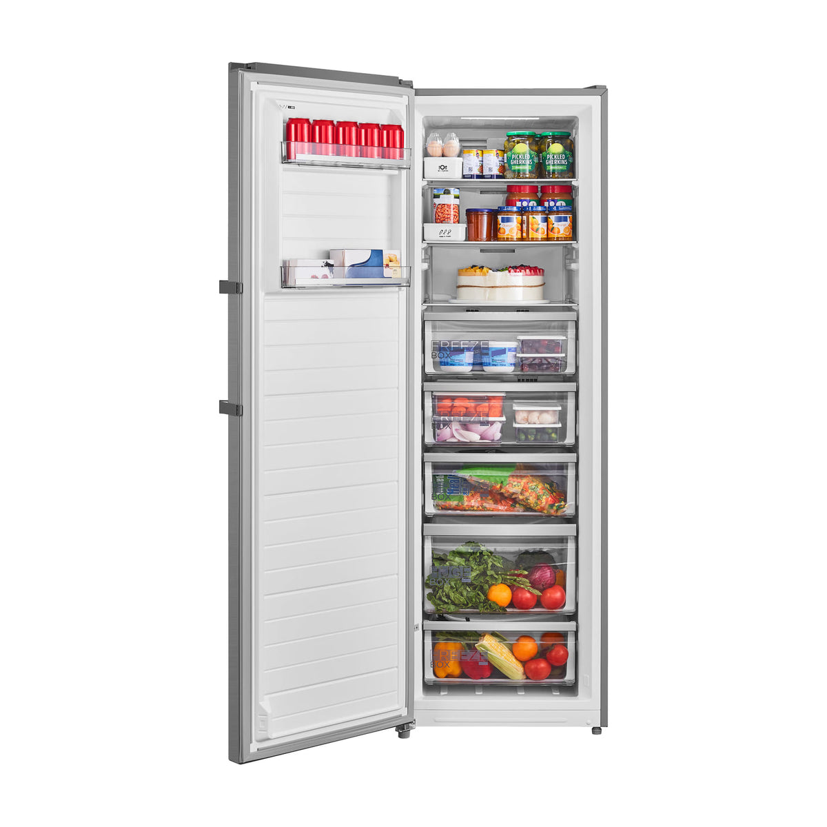 Congelador vertical Midea MDRU385MTE46 de 272 l, No Frost